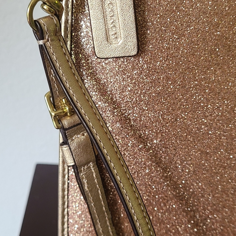 Coach champagne tablet case 9×7"